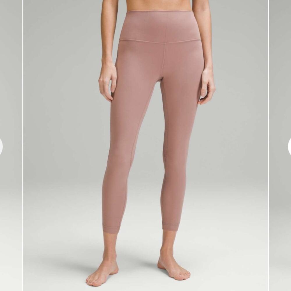Lululemon Align High Rise Leggings In Twilight Rose